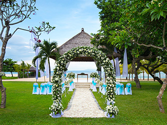 Nusa Dua Beach Wedding Bale（努沙杜瓦海滩婚礼亭）