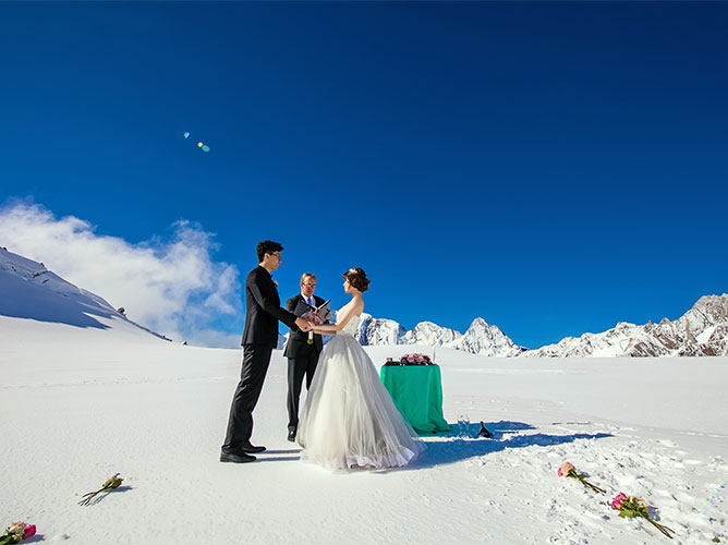 The Mount Cook Wedding（库克雪山婚礼）
