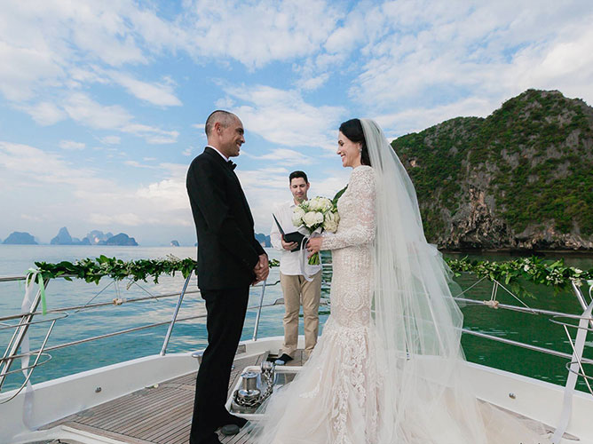 Twinpalms Yacht Wedding（双棕榈树游艇婚礼）