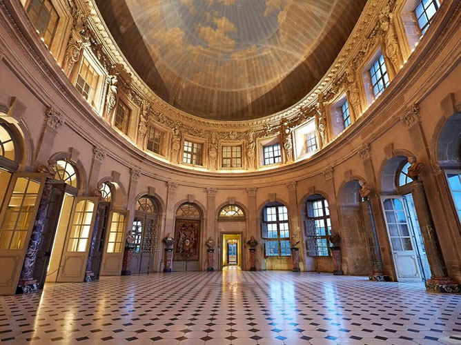 Chateau de Vaux-Le-Vicomte（沃子爵城堡大厅）