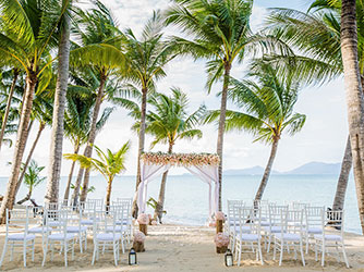 Santiburi Beach Wedding（桑迪布里沙滩婚礼）