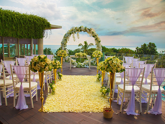 Presidential Suite Wedding（日落亲密婚礼）