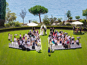 Montreux Lawn Wedding（蒙特勒宫草坪婚礼）
